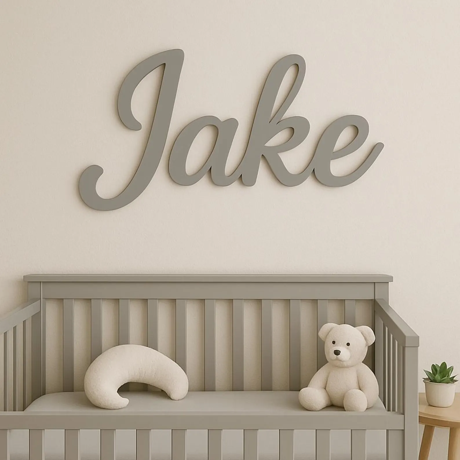 Baby Nursery Gender Neutral - Kişiselleştirilmiş Çocuk Odası Dekoru - Özel
