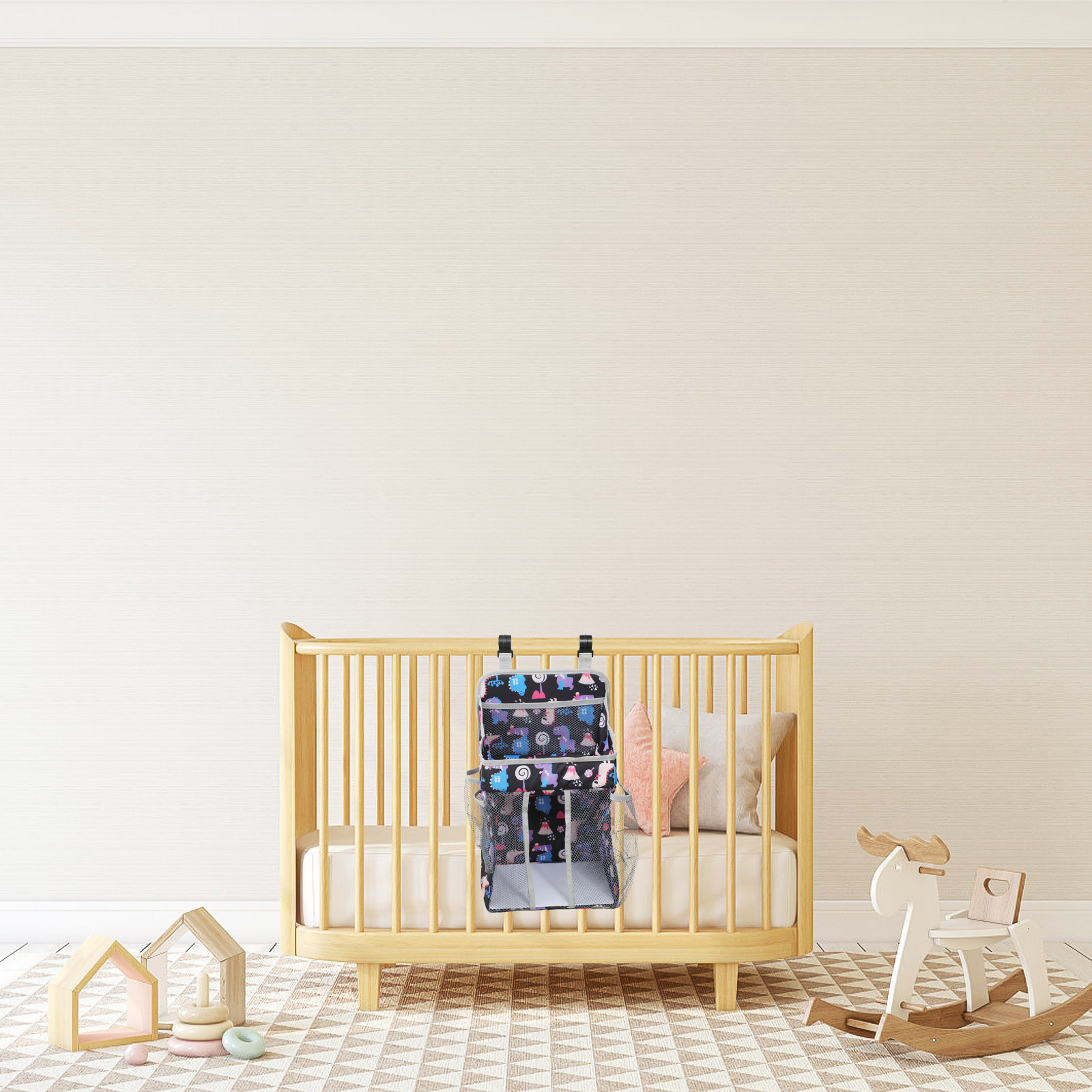 Baby Nursery Crib - Bebek Bezi Çantaları Kreş Depolama Bebek