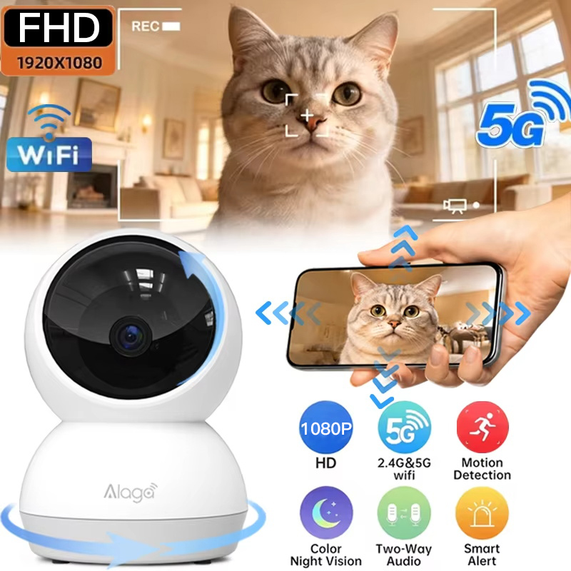 Baby Nursery Camera - Akıllı WiFi Güvenlik Kamerası Çift Bantlı
