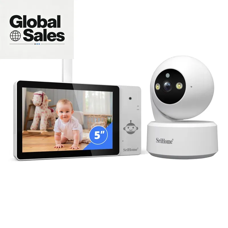 Baby Nursery Camera - 5 İnç HD Dokunmatik Ekranlı Bebek