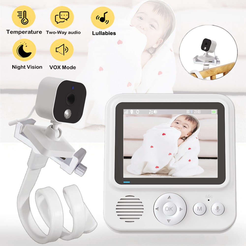 Baby Nursery Camera - 2.8 İnç Kablosuz Bebek Monitörü, Anne