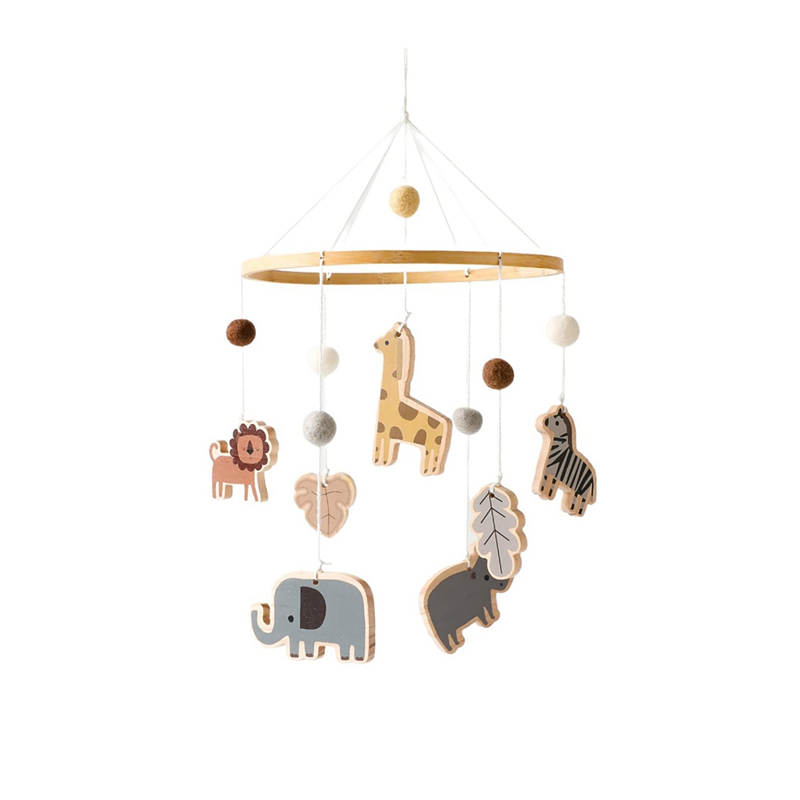 Baby Nursery Gender Neutral - X18A-Bebek Mobili Beşik İçin - Orman