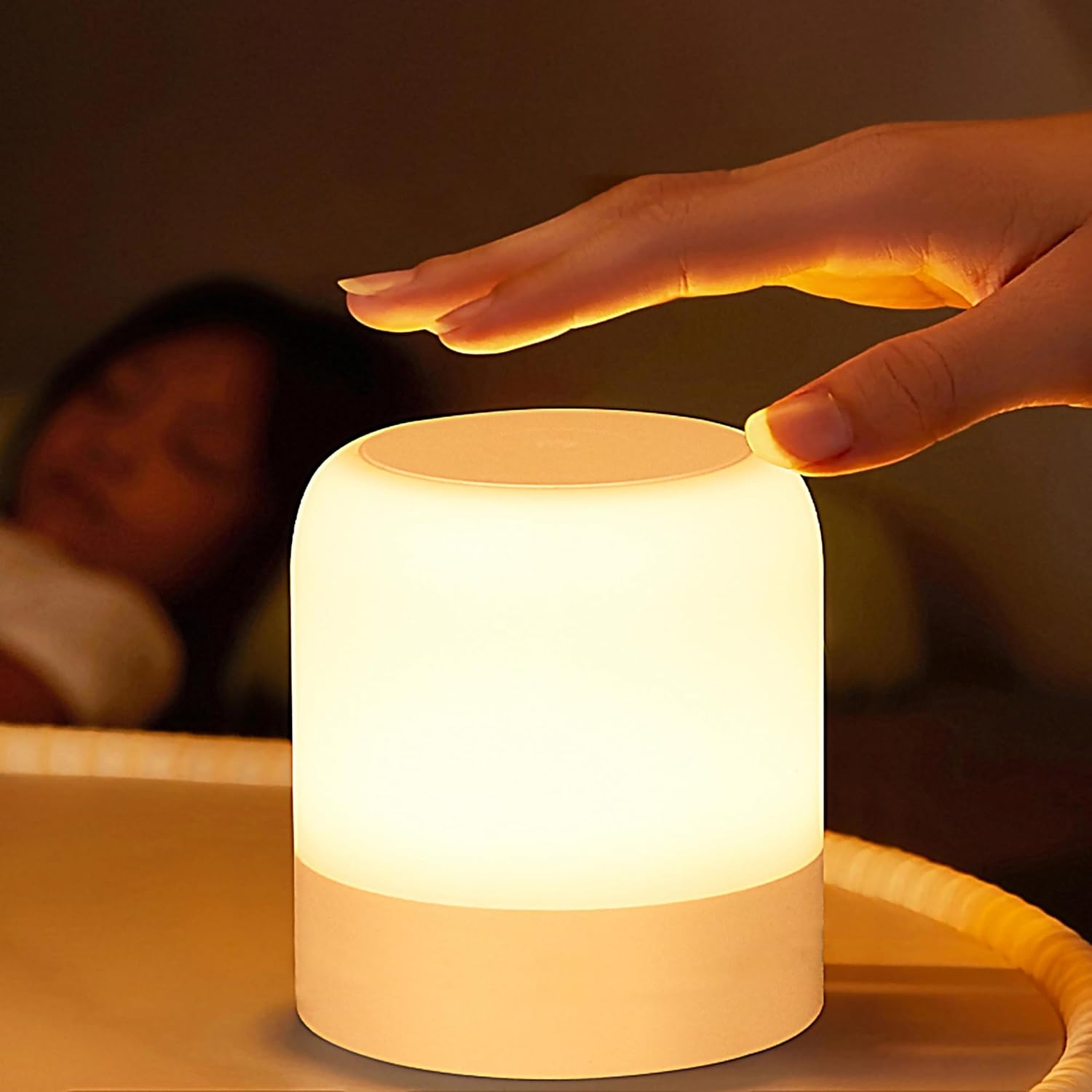 Baby Nursery Table Lamp - 1 adetTaşınabilir Bebek Gece Lambası, Kreş