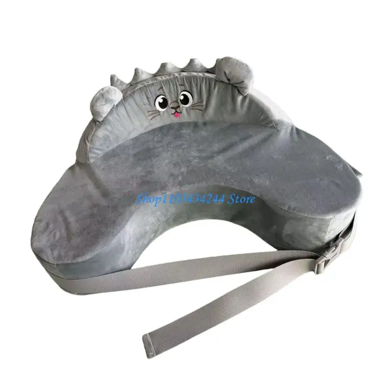 Baby Nursery Pillow - Geniş Mercan Emzirme Yastığı Hafızalı Köpük