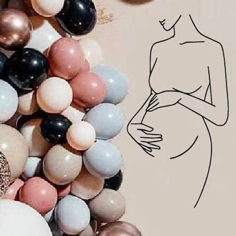 Baby Nursery Gender Neutral - Hamile kadın sanat, cinsiyet ortaya dekorasyon,