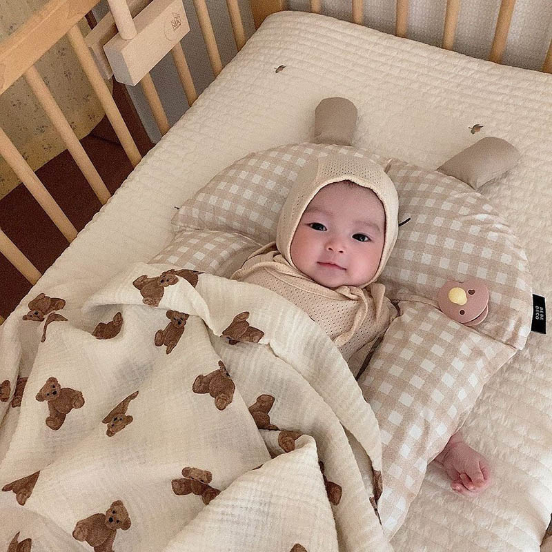 Ayı Baskı Bebek Battaniyeleri  - Swaddle Blanket Muslin incelemesi ve fiyatı