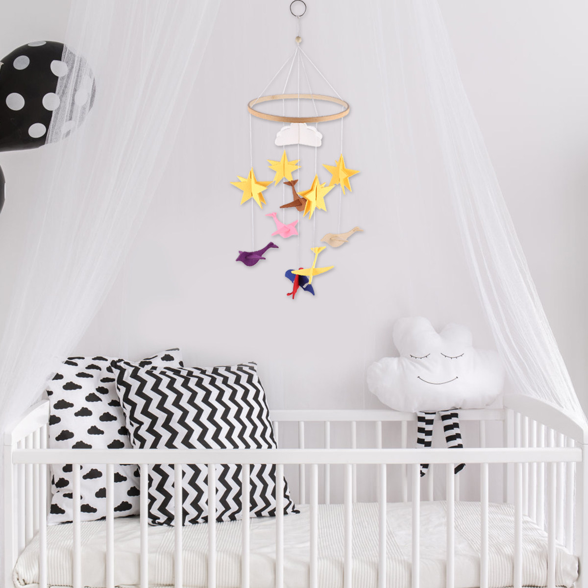 1 Adet Bebek Beşiği Asılı Deko - Baby Nursery Crib incelemesi ve fiyatı