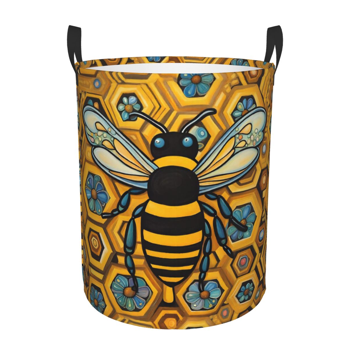 Arı ve Petek Desenli Çamaşır S - Baby Nursery Laundry Basket incelemesi ve fiyatı