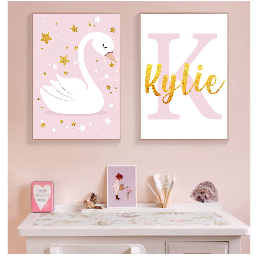Duvar sanat baskı özel isim po - Baby Nursery Name Wall Art incelemesi ve fiyatı
