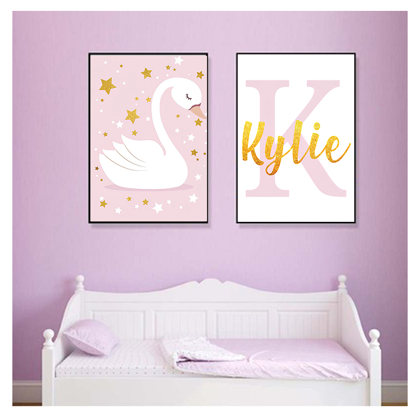 Duvar sanat baskı özel isim po - Baby Nursery Name Wall Art incelemesi ve fiyatı