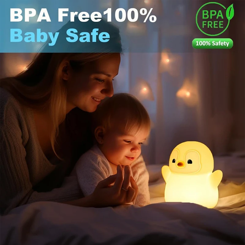 YENI Penguen Gece Lambası Sili - Baby Nursery Table Lamp incelemesi ve fiyatı