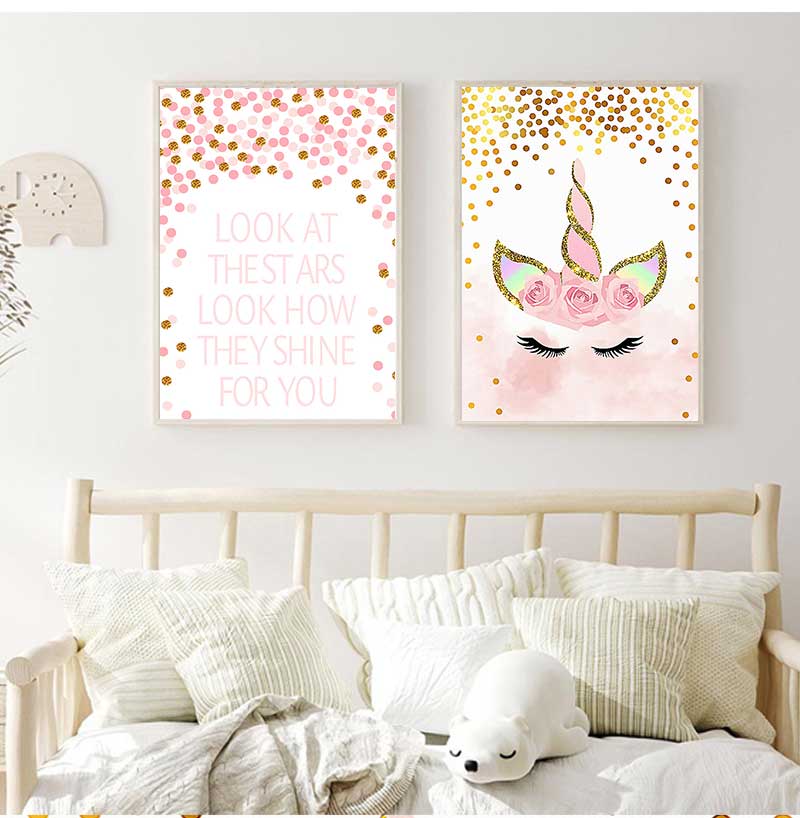 Dekoratif Resim Bebek Kız Yata - Baby Nursery Quotes incelemesi ve fiyatı