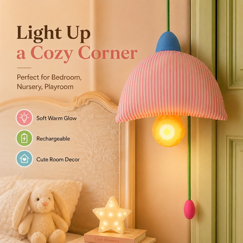 Şarj edilebilir asılı gece lam - Baby Nursery Light Shade incelemesi ve fiyatı