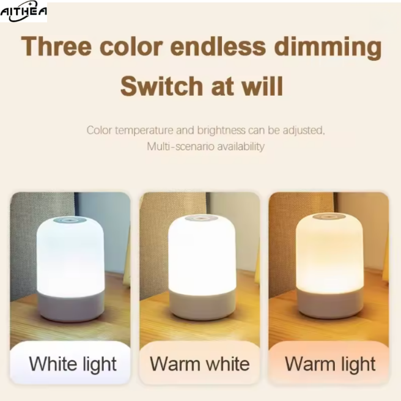 AITHEA 3 Renkli Led Gece Lamba - Baby Nursery Table Lamp incelemesi ve fiyatı