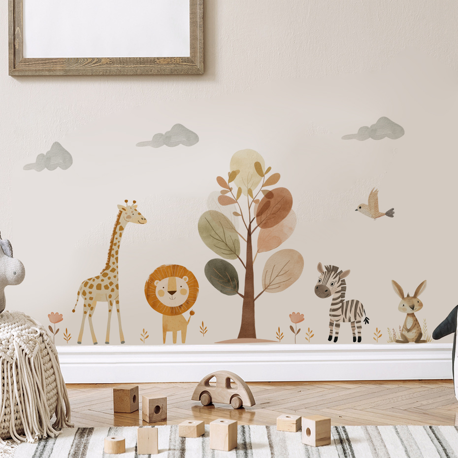 Karikatür Sevimli Aslan Zürafa - Baby Nursery Giraffe incelemesi ve fiyatı