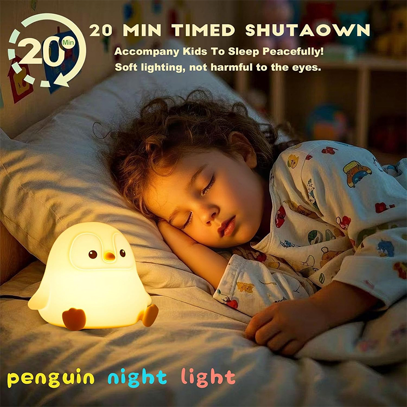 Sevimli Penguen Gece Lambası S - Baby Nursery Table Lamp incelemesi ve fiyatı