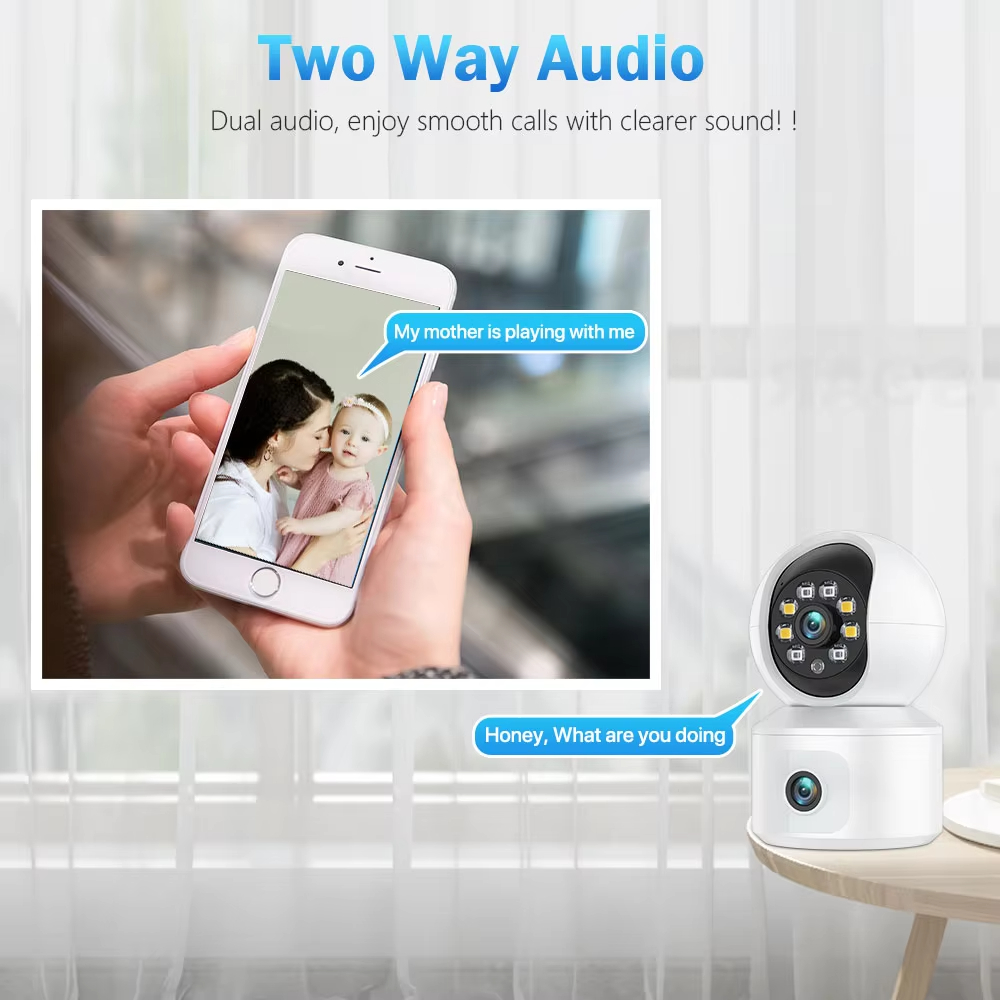 6MP ICSEE WiFi IP Kamera Çift  - Baby Nursery Camera incelemesi ve fiyatı