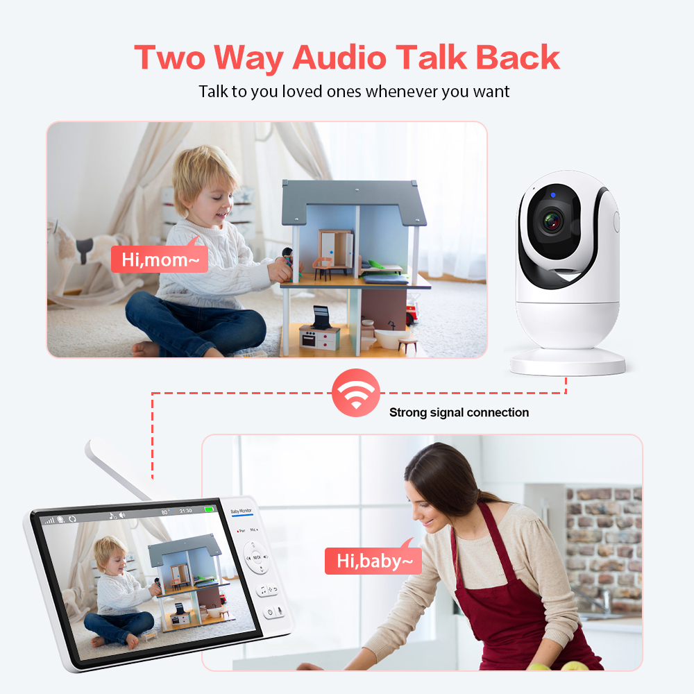 Video Bebek Monitörü 7 ''1080  - Baby Nursery Camera incelemesi ve fiyatı