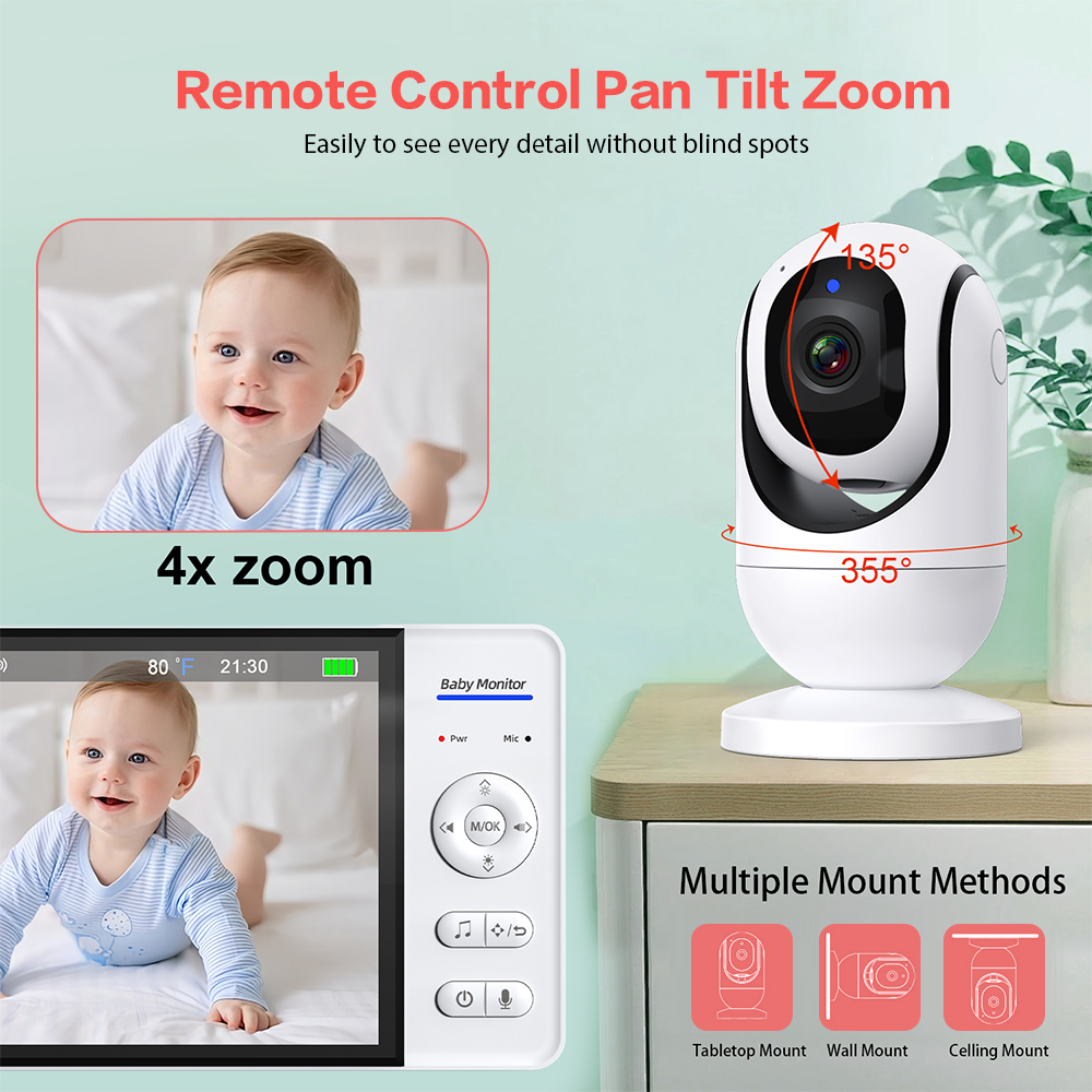 Video Bebek Monitörü 7 ''1080  - Baby Nursery Camera incelemesi ve fiyatı