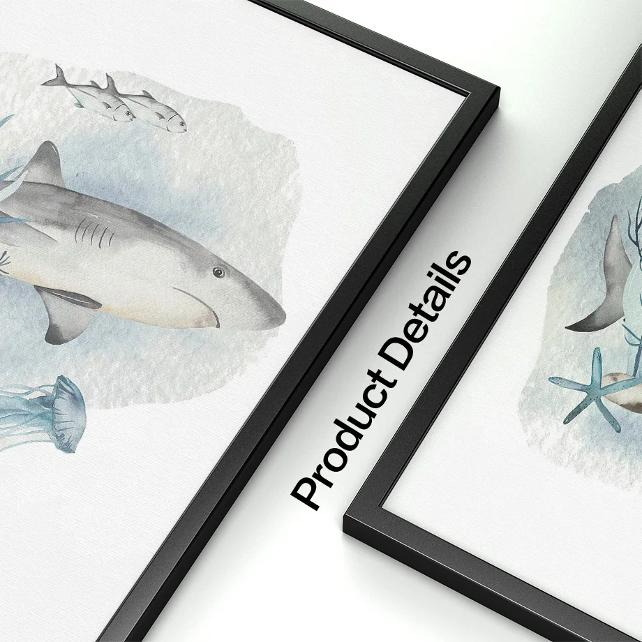 Posterler ve baskılar balina b - Baby Nursery Ocean incelemesi ve fiyatı
