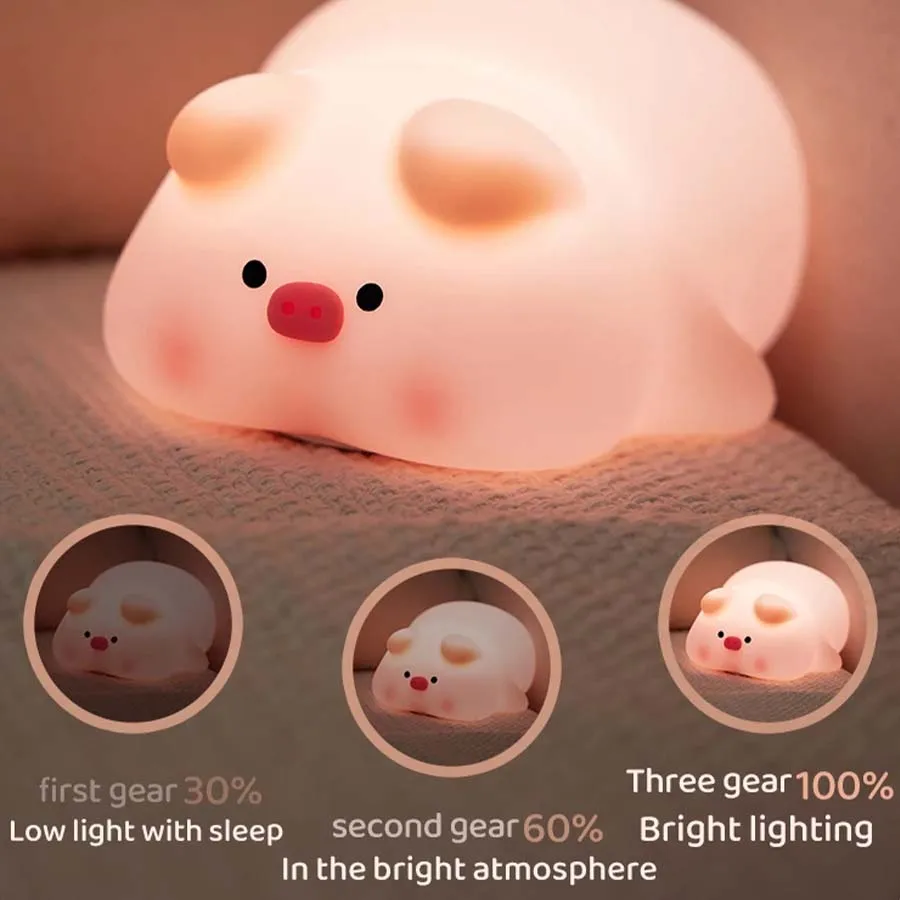 Piggy Bunny Gece Lambası Led M - Baby Nursery Table Lamp incelemesi ve fiyatı