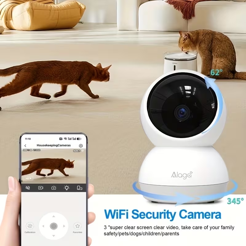 Akıllı WiFi Güvenlik Kamerası  - Baby Nursery Camera incelemesi ve fiyatı