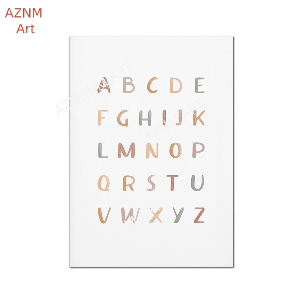 1/3 adet, poster özel ABC 123  - Baby Nursery Name Wall Art incelemesi ve fiyatı