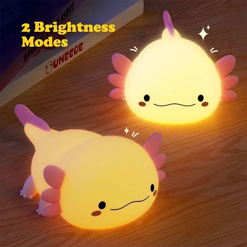 Sevimli Axolotl Gece Lambası S - Baby Nursery Table Lamp incelemesi ve fiyatı