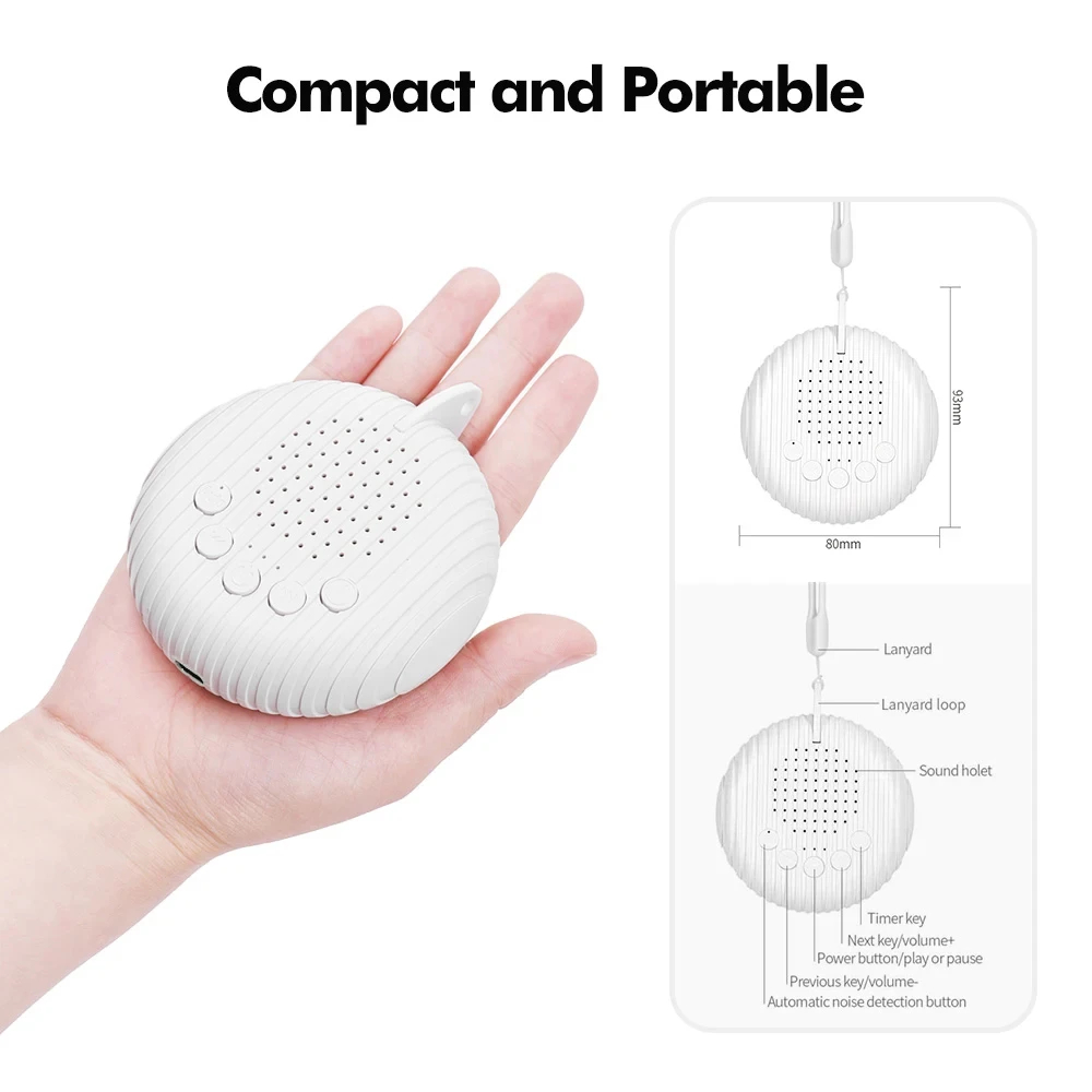 Yeni Beyaz Gürültü Ses Makines - Baby Sound Machine White incelemesi ve fiyatı