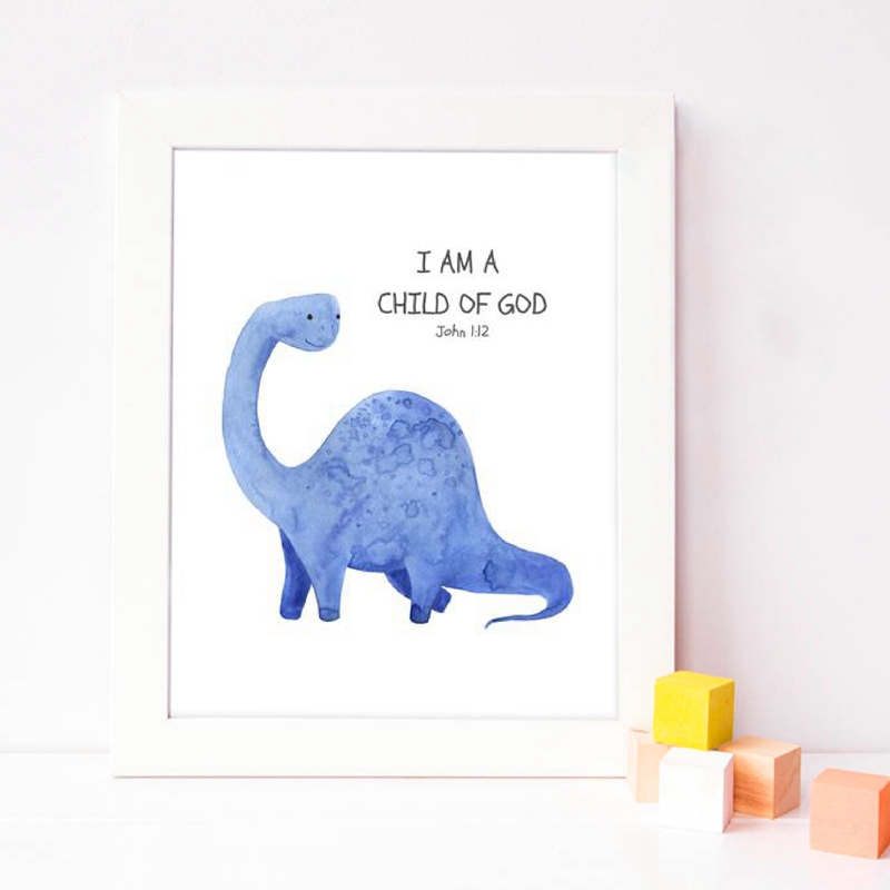 Çocuk İncil ayet alıntı baskıl - Baby Nursery Quotes incelemesi ve fiyatı