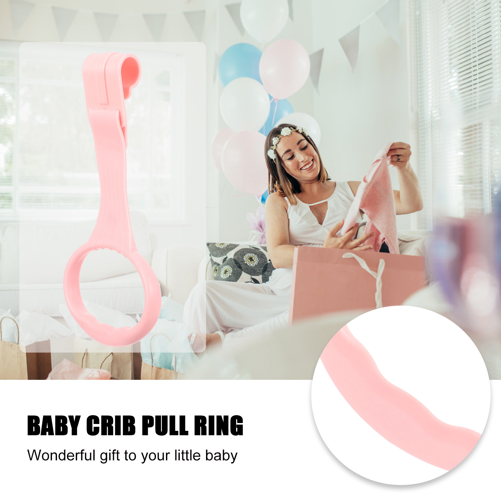 1 Çift Bebek Odası Çekme Halka - Baby Nursery Crib incelemesi ve fiyatı