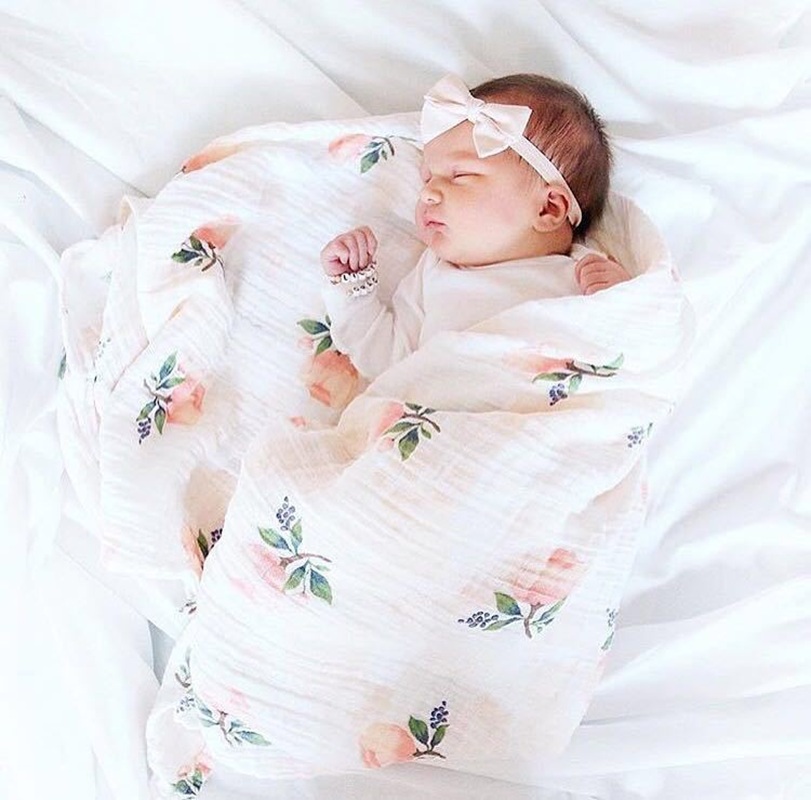 Gül 120x120cm %70 Bambu %30 Pa - Swaddle Blanket Muslin incelemesi ve fiyatı