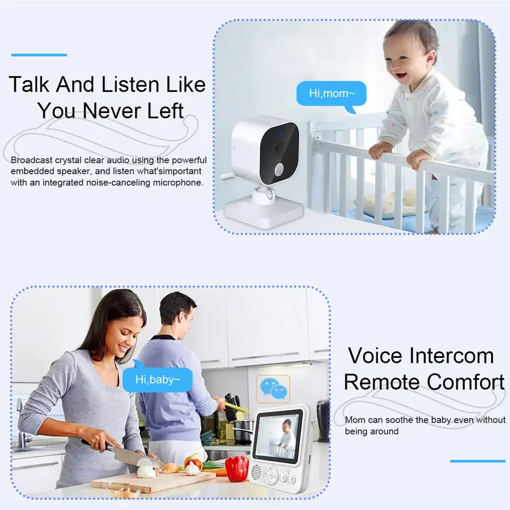 2.8 İnç Kablosuz Bebek Monitör - Baby Nursery Camera incelemesi ve fiyatı