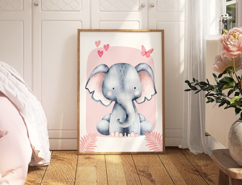 1/3 adet pembe fil zürafa asla - Baby Nursery Giraffe incelemesi ve fiyatı