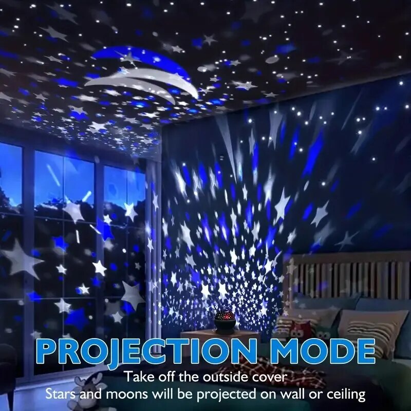Gece Lambası Projektör Yıldızl - Baby Nursery Table Lamp incelemesi ve fiyatı