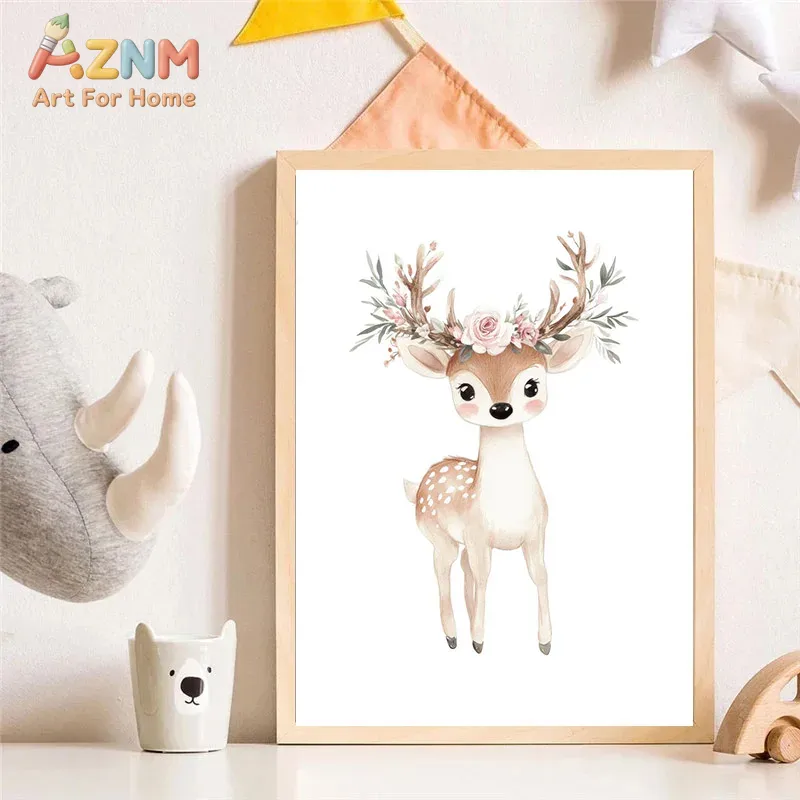 AZNM Suluboya Sevimli Hayvan K - Baby Nursery Giraffe incelemesi ve fiyatı