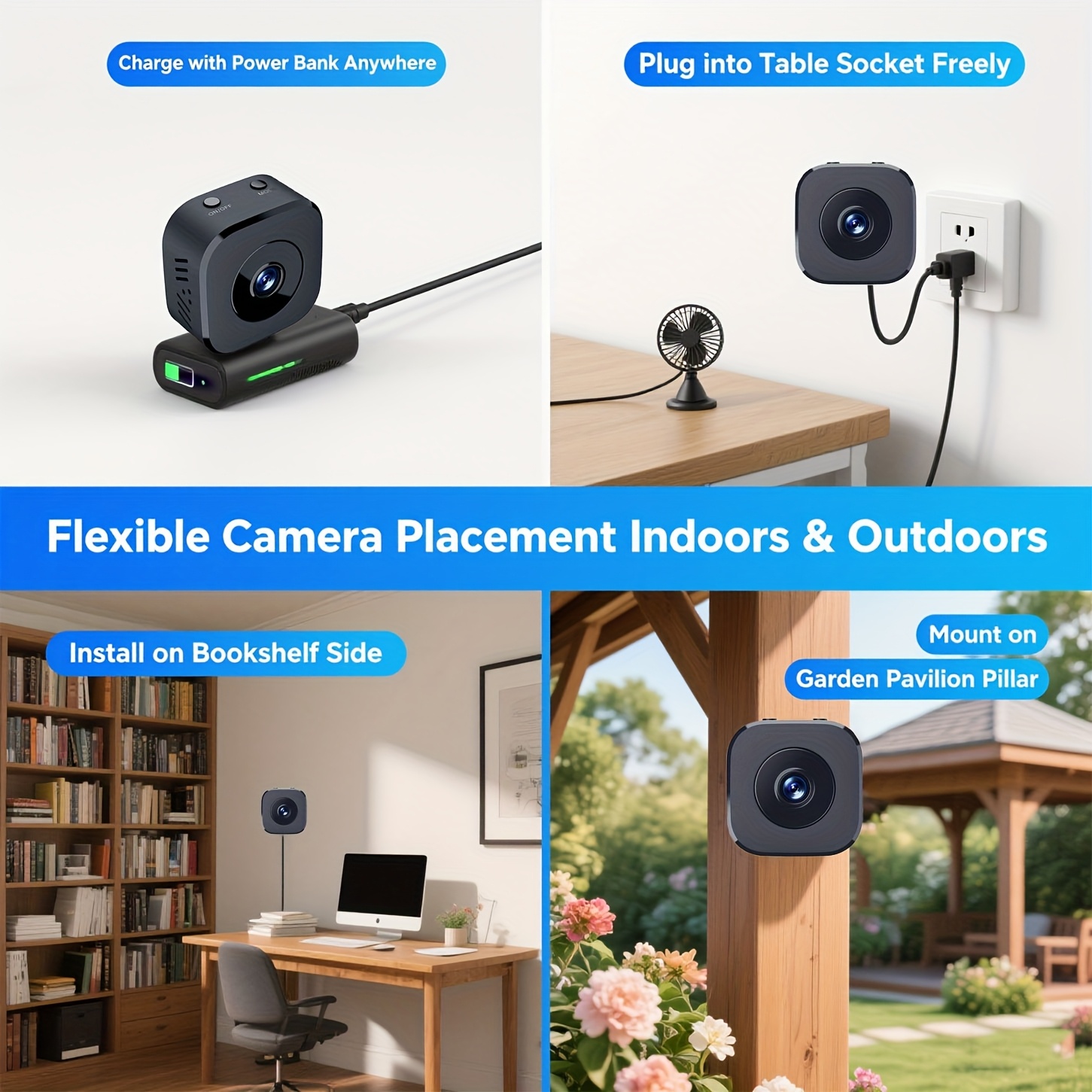 1080P HD Mini WiFi Kamera Kapa - Baby Nursery Camera incelemesi ve fiyatı
