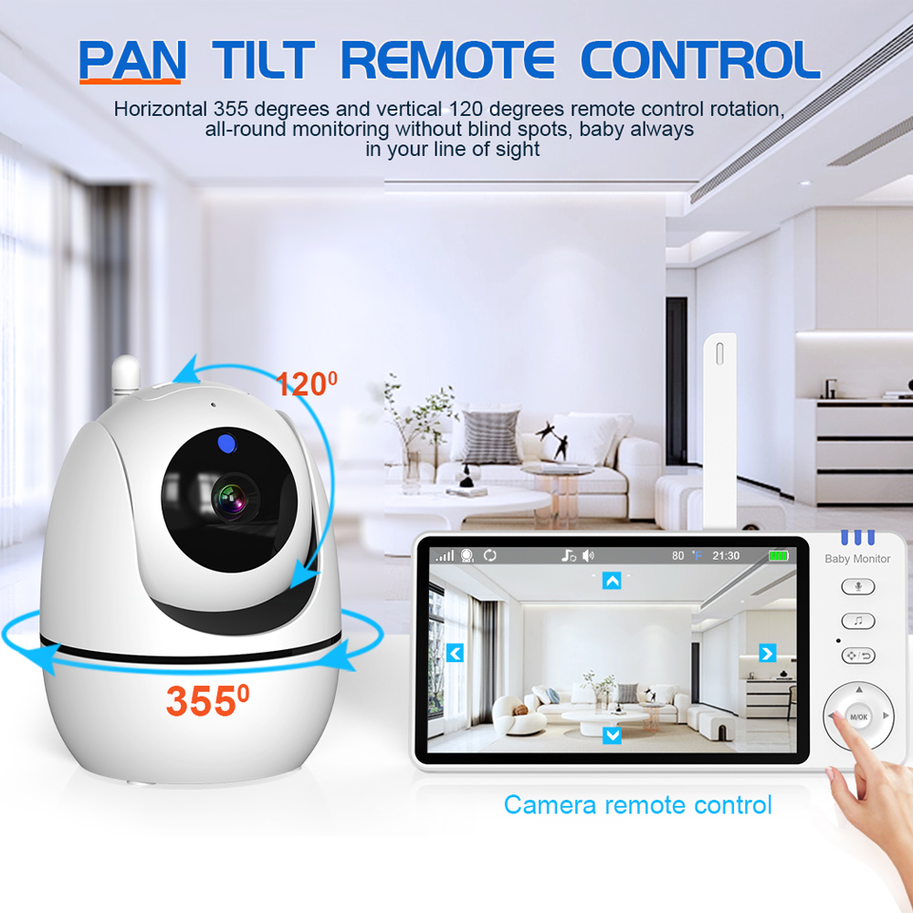 Kameralı ve Sesli Video Bebek  - Baby Nursery Camera incelemesi ve fiyatı