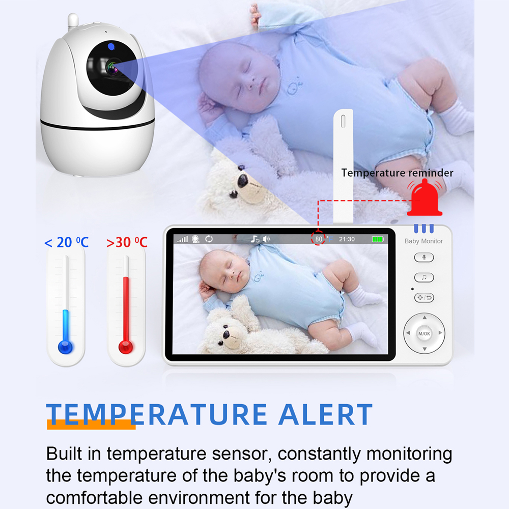 Kameralı ve Sesli Video Bebek  - Baby Nursery Camera incelemesi ve fiyatı