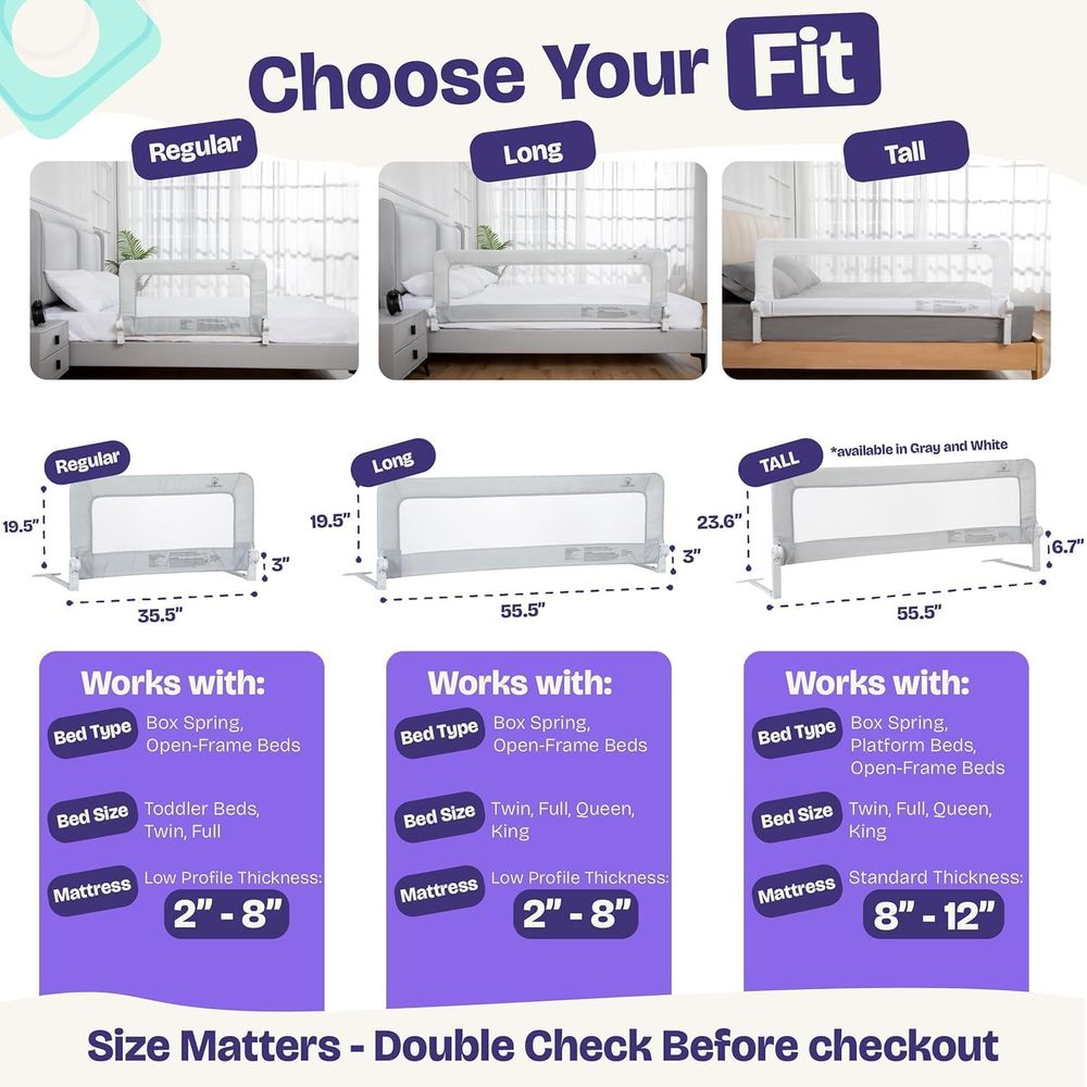 1'li Paket Yatak Korkuluğu (Ço - Bed Rail Toddler incelemesi ve fiyatı