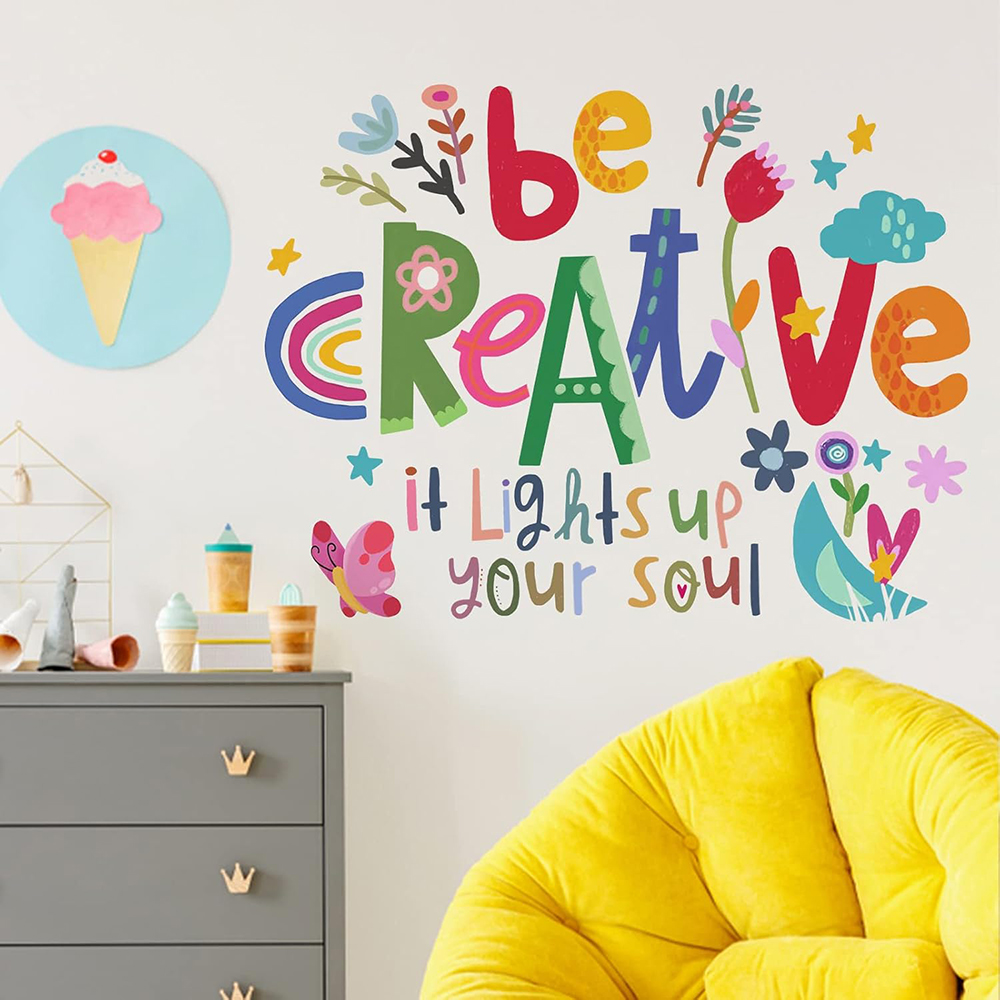 Yaratıcı Olun İlham Verici Alı - Baby Nursery Quotes incelemesi ve fiyatı