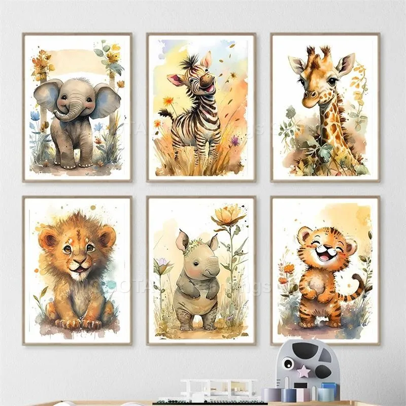 Suluboya Aslan Zürafa Kaplan F - Baby Nursery Giraffe incelemesi ve fiyatı