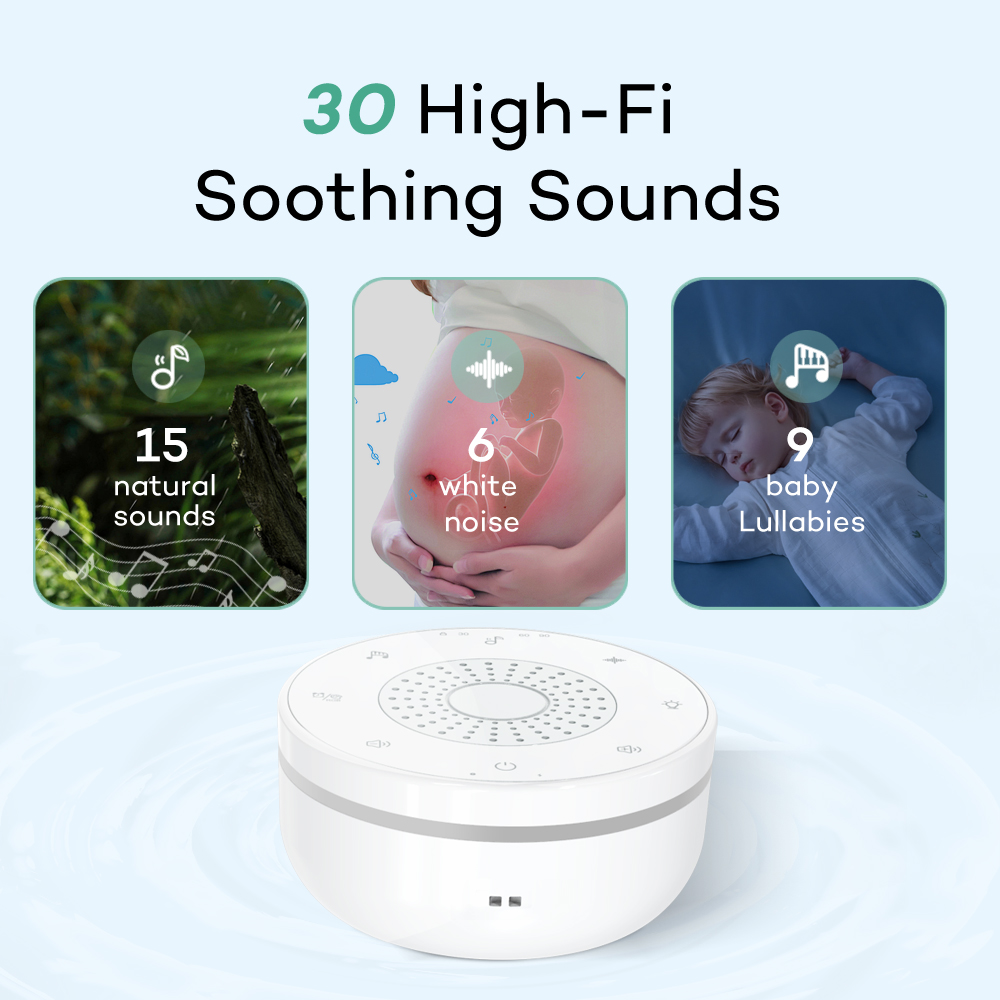 Bebek Beyaz Gürültü Makinesi U - Baby Sound Machine White incelemesi ve fiyatı