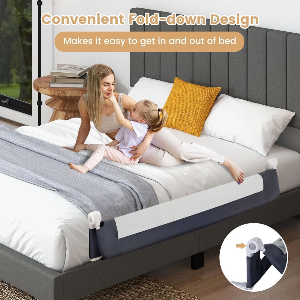60 İnç Ekstra Uzun Taşınabilir - Bed Rail Toddler incelemesi ve fiyatı