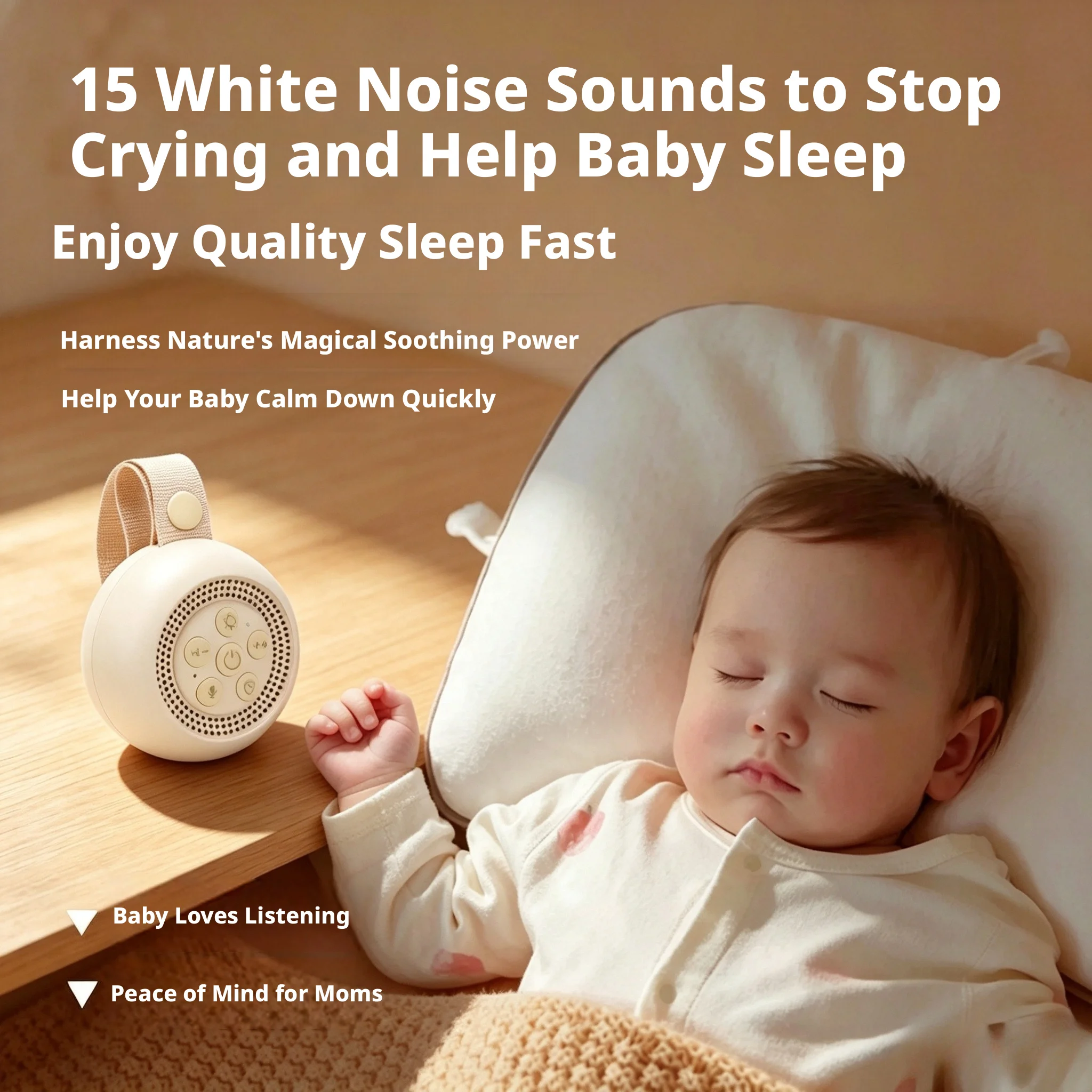 Bebek Uyku Beyaz Gürültü Makin - Baby Sound Machine White incelemesi ve fiyatı