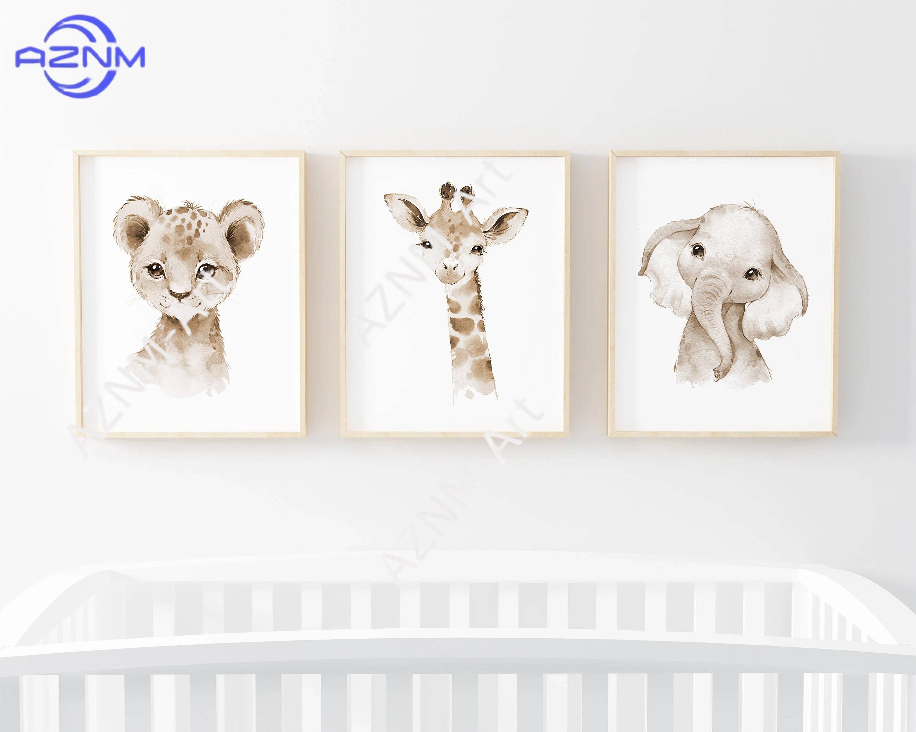 1 adet/3 adet kreş hayvanları  - Baby Nursery Gender Neutral incelemesi ve fiyatı