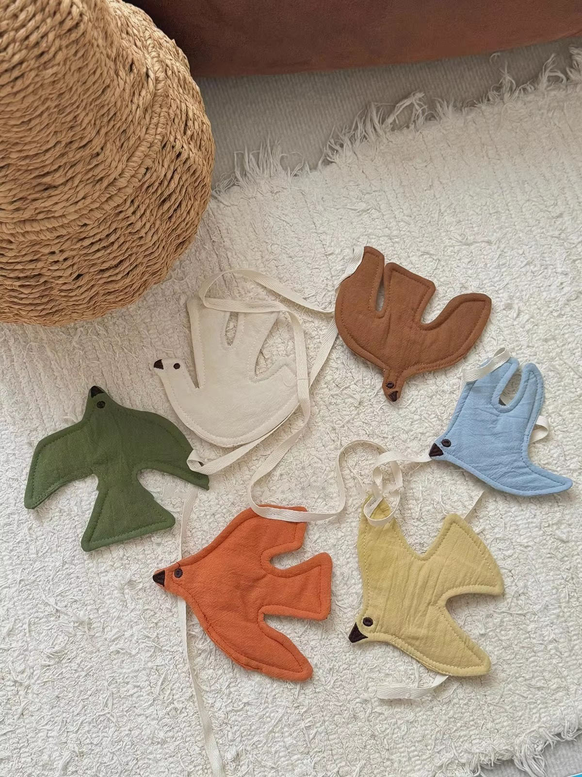 Çocuk Odası Kreş Kumaş Bunting - Baby Nursery Fabric incelemesi ve fiyatı