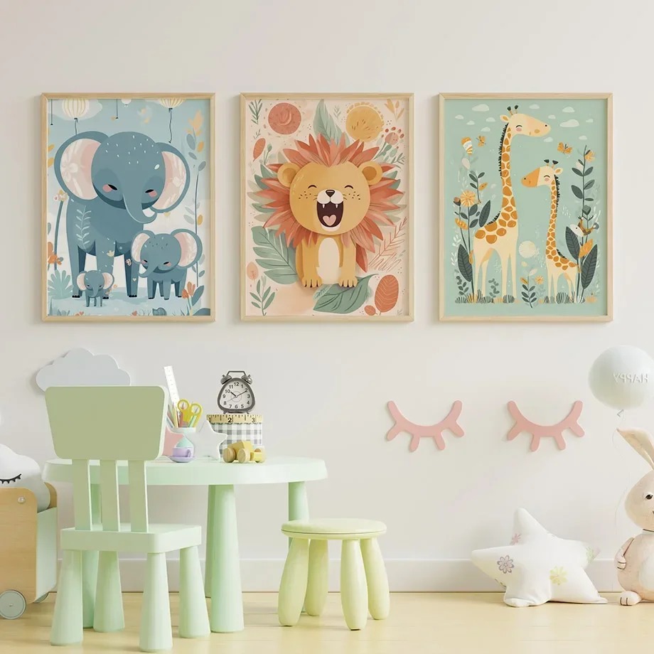 Aslan Geyik Zürafa Tukan Tilki - Baby Nursery Giraffe incelemesi ve fiyatı